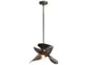 Hubbardton Forge Hibiscus 1-Light Crystal Pendant