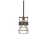 Hubbardton Forge Cuff 1-Light Glass Mini Pendant