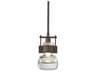 Hubbardton Forge Cuff 1-Light Glass Mini Pendant