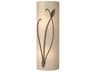 Hubbardton Forge Leaf 2-Light Glass Wall Sconce