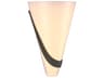 Hubbardton Forge Half Cone 2-Light Glass Wall Sconce