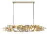 Hubbardton Forge Art + Alchemy Brutus 6-Light Linear Island Pendant