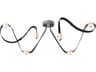 Hubbardton Forge Art + Alchemy SNAPS 6-Light Pendant