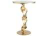 Hubbardton Forge Folio Round Glass End Table