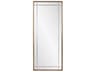 Howard Elliott Chiverny Brass Rectangular Wall Mirror