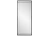 Howard Elliott Chiverny Matte Black Rectangular Wall Mirror