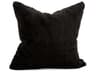 Howard Elliott Faux Fur Angora Ebony 20" x 20" Pillow