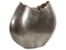 Howard Elliott Baniff Bronze Jagged Edged Disc Vase