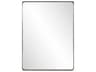 Howard Elliott Steele Silver Rectangular Wall Mirror