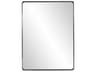 Howard Elliott Steele Black Rectangular Wall Mirror