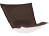 Howard Elliott Outdoor Puff Seascape Chocolate Chair Seat & Back Cover and Cushion