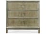 Hickory White Custom Elements Cabinet Stone Brown Maple Wood Accent Chest
