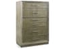 Hickory White Custom Elements Cabinet Stone Brown Maple Wood Accent Chest