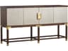 Hickory White Trellis 70" Ash Wood Sideboard