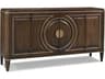 Hickory White Terra Modern 76" Walnut Wood Sideboard