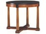 Hickory White Journey The World Round Wood Charleston Foyer End Table