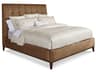 Hickory White Modern Retreat Brown Upholstered Carmel Panel Bed