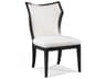 Hickory White Westport Hardwood Upholstered Halsey Side Dining Chair