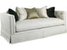 Hickory White Custom Elements Upholstery Gray Upholstered Sofa