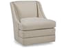 Hickory White Custom Elements Upholstery Swivel Grant Accent Chair
