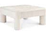 Hickory White Revival Square Wood Gardenia Coffee Table