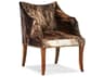 Hickory White Holland Brown Leather Accent Chair