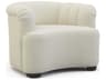 Hickory White Custom Elements Upholstery Cream Fabric Accent Chair