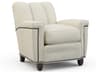 Hickory White Custom Elements Upholstery Cream Fabric Accent Chair
