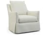 Hickory White Custom Elements Upholstery Lottie Swivel Accent Chair