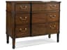 Hickory White Vineyard Haven Walnut Brown Cherry Wood Accent Chest