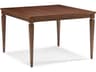 Hickory White Rockford Rectangular Wood Carob Brown Dining Table