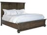 Hekman Wellington Java Brown Mindi Wood King Panel Bed