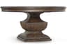 Hooker Furniture Rhapsody Round Wood Rustic Walnut Dining Table