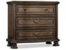Hooker Furniture Rhapsody Bachelors 3-Drawers Brown Hardwood Chest Nightstand
