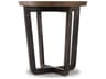 Hooker Furniture Parkcrest Round Coppers Copper Top With Dark Metal Base End Table