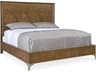 Hooker Furniture Chapman Wood Brown Oak King Panel Bed