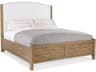 Hooker Furniture Vineyard Row Sonoma Brown Wood King Platform Bed