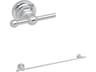 Rohl San Giovanni Single Towel Bar Rail In Polished Chrome
