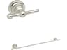 Rohl San Giovanni Single Towel Bar Rail In Polished Nickel