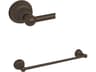 Rohl Arcana 24 Single Towel Bar In Tuscan Brass