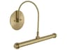 House of Troy Slim-line 1-Light Satin Brass LED Picture Light
