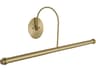 House of Troy Slim-line 1-Light Satin Brass LED Picture Light