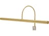 House of Troy Slim-line 4-Light Gold Picture Light