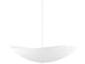 Hudson Valley Fabius 8-Light White Plaster Glass LED Bowl Pendant