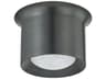 Hudson Valley Noxon 1-Light Distressed Bronze Cylinder Flush Mount