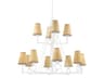 Hudson Valley Pendelton 12-Light White Plaster Empire Chandelier