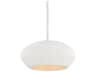 Hudson Valley Ferndale 1-Light Gesso White Pendant