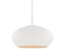 Hudson Valley Ferndale 1-Light Gesso White Pendant