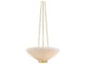 Hudson Valley Awosting 3-Light Aged Brass Pendant