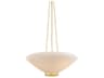 Hudson Valley Awosting 3-Light Aged Brass Pendant